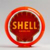 Shell Gasoline (Red) 13.5" Gas Pump Globe with orange plastic body