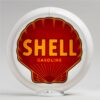 Shell Gasoline (Red) 13.5" Gas Pump Globe with white plastic body