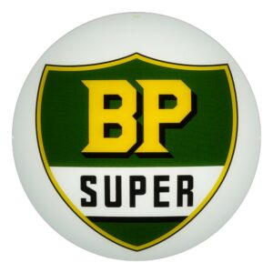 BP Super 13.5" Gas Pump Globe single lens