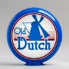 Old Dutch 13.5" Gas Pump Globe with light blue plastic body