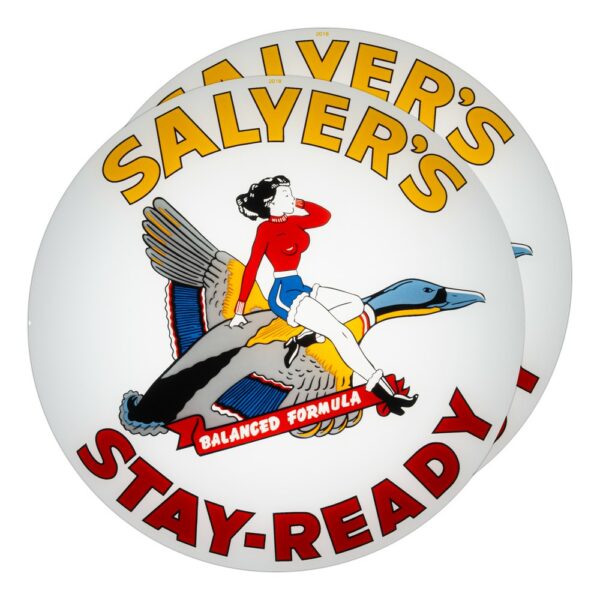 Salyer's Stay Ready 13.5" Gas Pump Globe lens pair