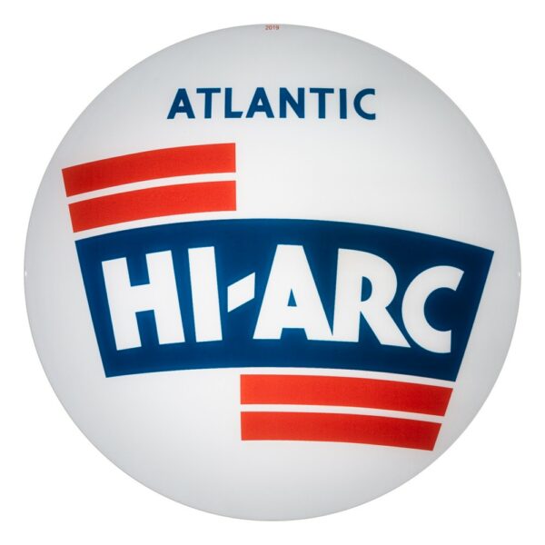 Atlantic Hi Arc 13.5" Gas Pump Globe single lens