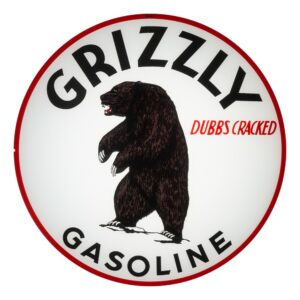 Grizzly Gasoline 13.5" Gas Pump Globe single lens