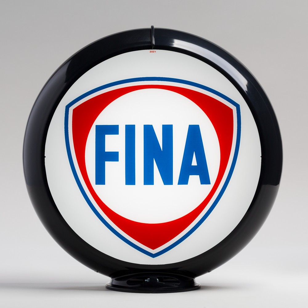 Fina Gasoline 13.5 Gas Pump Globe Vic s 66