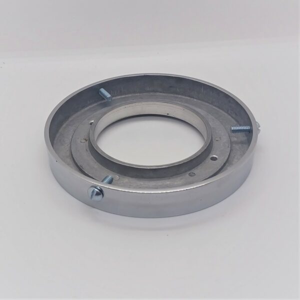 6" Polished Aluminum Globe Mounting Ring