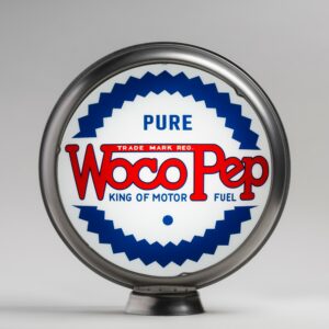 Woco Pep 15" Globe with unpainted steel body