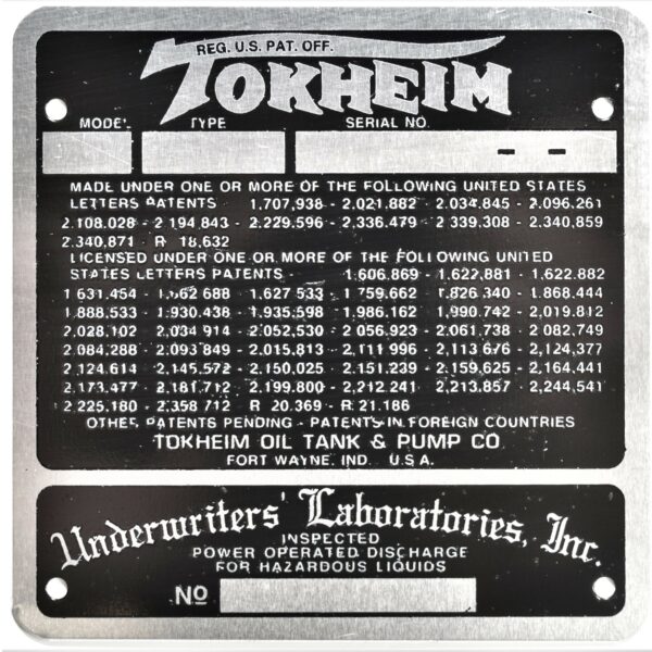 Tokheim ID Tag