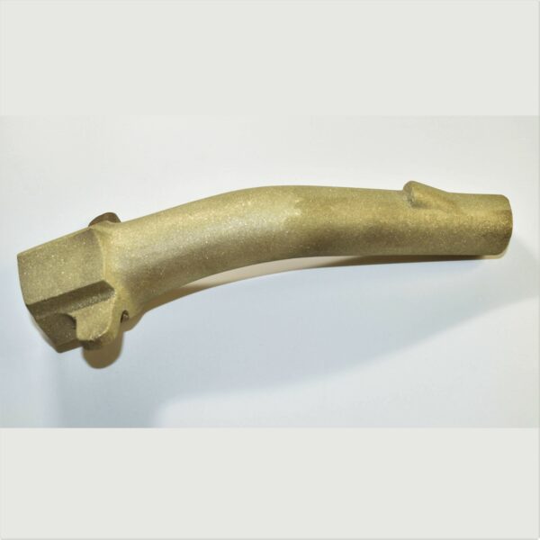 Brass Banana Nozzle with Ears - 1" (NPT) Internal Pipe Thread