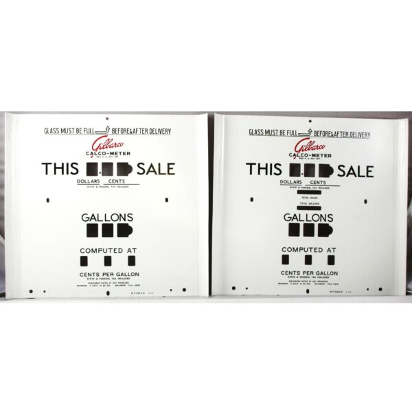 Gilbarco 906-996 Pump Faces (2-Pc Set)