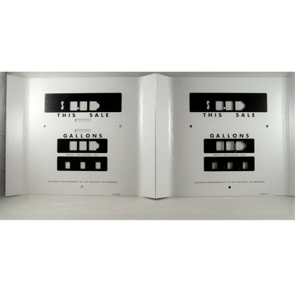 Tokheim 300 Face Plates (2-Pc Set)