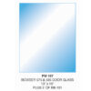 Bowser 575 & 585 Door Glass with Rubber