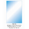 Bennett 300 & 500 Series Door Glass with Rubber