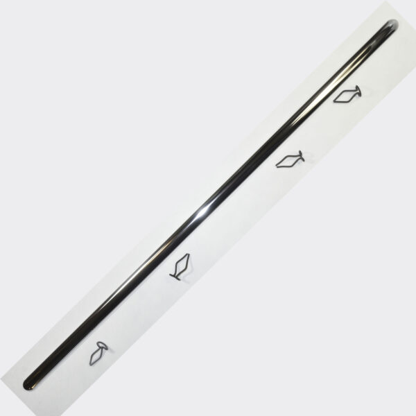 Stainless Trim Short (21" x 1/2") with 4 Clips