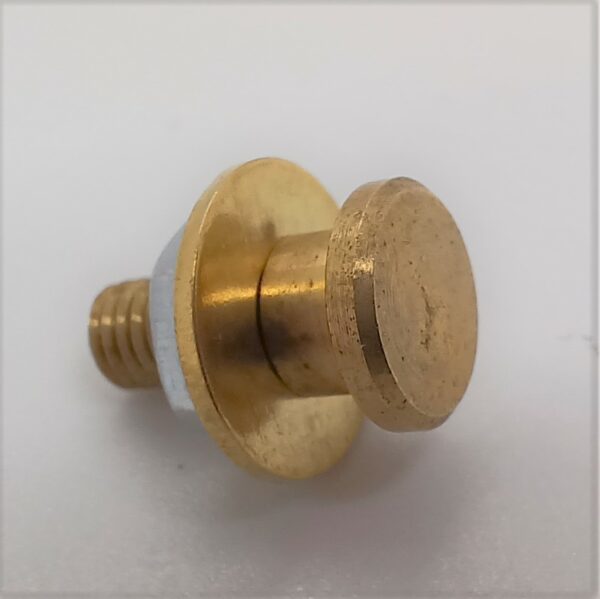 Wayne Door-Latch Stud - Brass