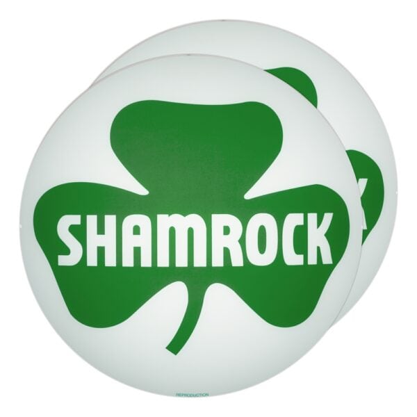 Shamrock 13.5" Gas Pump Globe lens pair