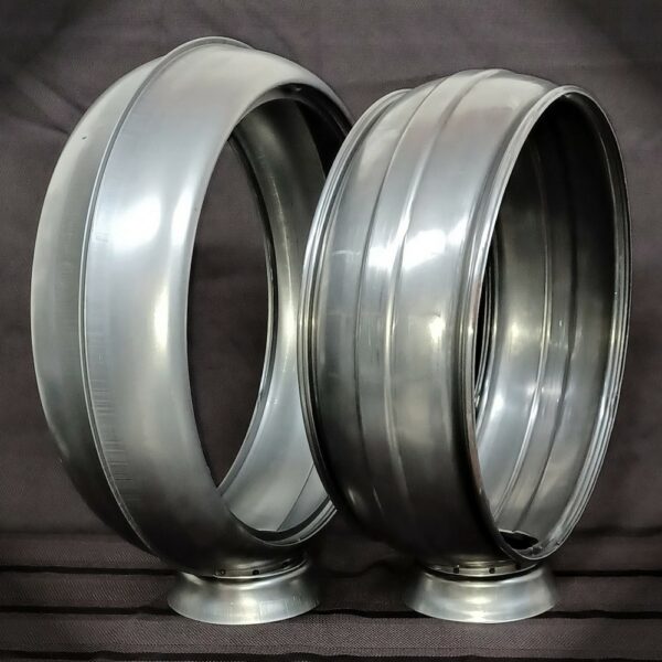 15" Steel Low-Profile Globe Body - Image 2
