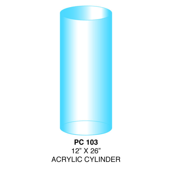 Cylinder - Acrylic - 12" x 26"