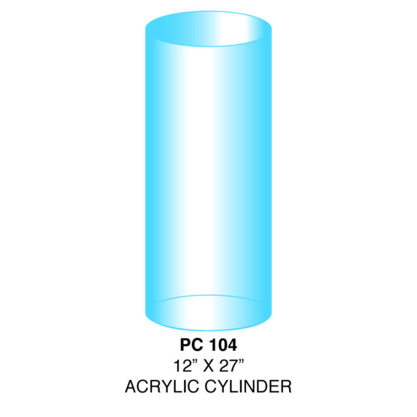 Cylinder - Acrylic - 12" x 27"