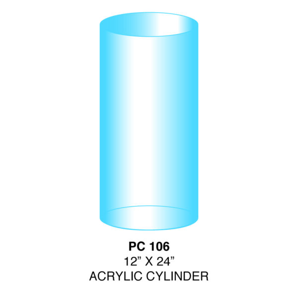 Cylinder - Acrylic - 12" x 24"