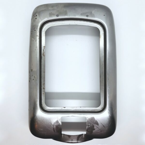 Eco Air Meter Front Housing Shell in bare stamped steel, designed for Eco 90 & 120 series. Measures 13” L x 8.75” W x 3” D.
