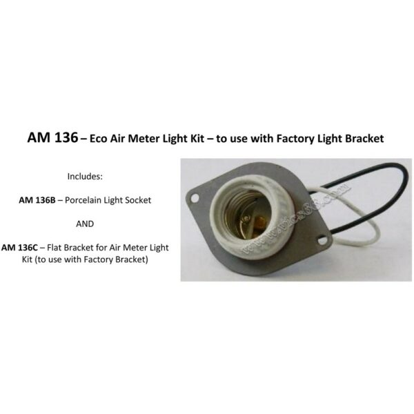 Eco Air Meter Light Kit - to use with Factory Light Bracket - Image 2