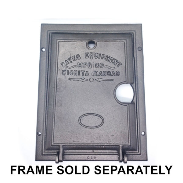 Hayes Visible Cast Iron Door and Frame Set