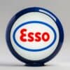 Esso (oval logo) 13.5" Gas Pump Globe with dark blue plastic body