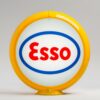 Esso (oval logo) 13.5" Gas Pump Globe with yellow plastic body