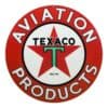 Texaco Aviation 13.5" Gas Pump Globe single lens