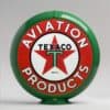 Texaco Aviation 13.5" Gas Pump Globe with green plastic body