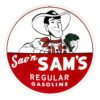 Sav'n Sam's Regular Gasoline 13.5" Gas Pump Globe single lens