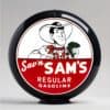 Sav'n Sam's Regular Gasoline 13.5" Gas Pump Globe with black plastic body
