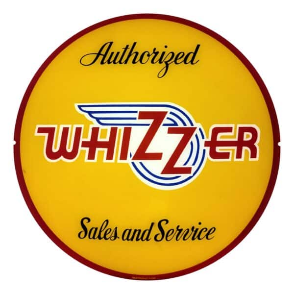 Whizzer 13.5" Gas Pump Globe single lens