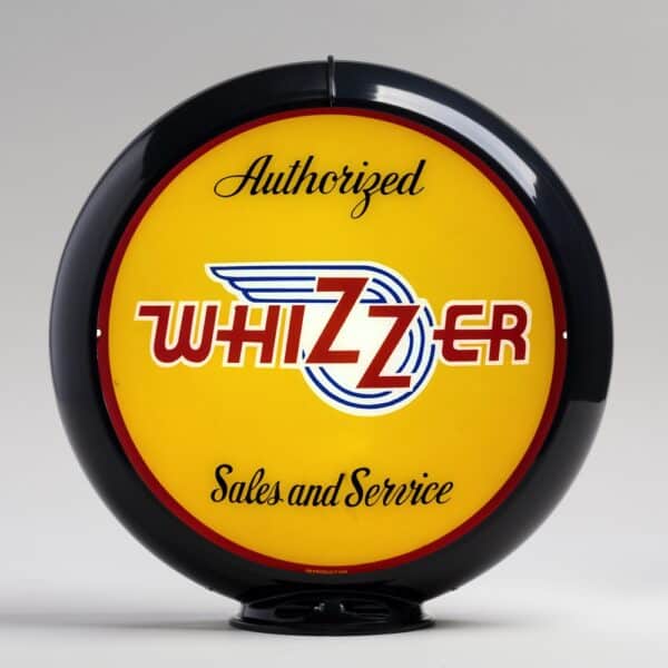 Whizzer 13.5" Gas Pump Globe with black plastic body