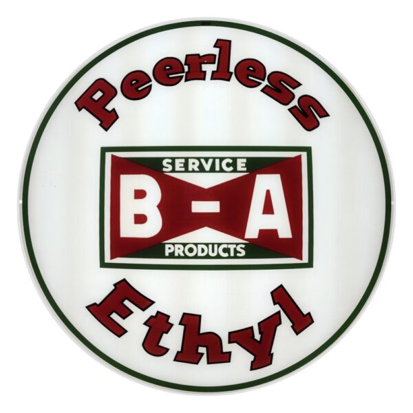 B/A Peerless 13.5" Gas Pump Globe single lens