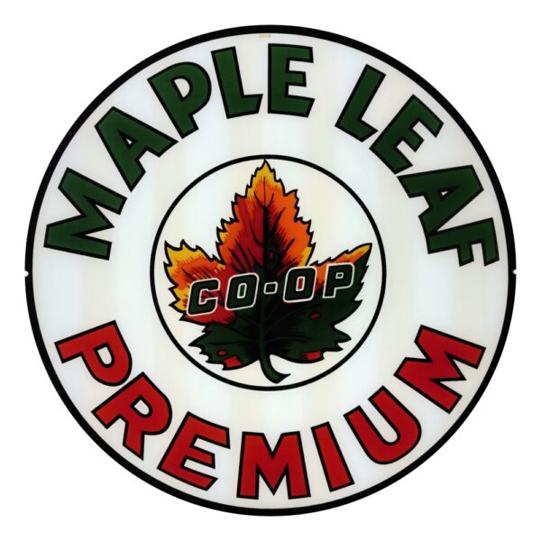 Maple Leaf Premium 13.5" Gas Pump Globe single lens