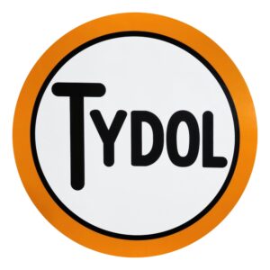Tydol (Early Logo) 12" Round Vinyl Decal