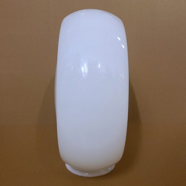 Wide Milk Glass Globe Body from the side