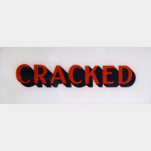 Cracked (Rio Grande) Flat Ad Glass